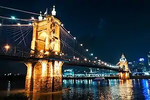 John A. Roebling Suspension Bridge