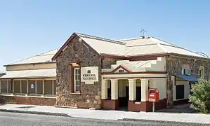 Roebourne Post Office by G. Temple-Poole, built by Bunning Bros (1887)