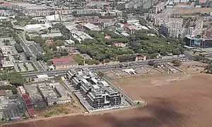 Panoramic view of Cinecittà