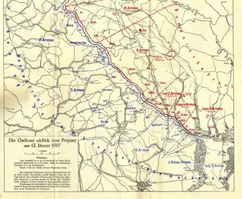 Romanian front, 12 January 1917