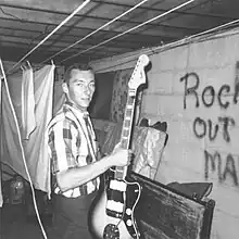 Guitarist Ron Lauback, circa 1966