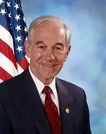 Ron PaulU.S. Representative from Texas 1976–77, 1979–85 and 1997–2013, presidential candidate in 1988, in 2008, and in 2012Endorsed Rand Paul