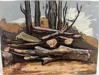 Tree Trunks c. 1935 - 1943