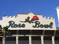 Rose Bowl Stadium in Pasadena, California