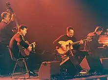 The Rosenberg Trio performing with pianist Peter Beets in the Netherlands, 2002