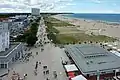 Beach Promenade of Warnemünde, part of Rostock