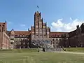 The Red Castle, the main building of the Naval Academy