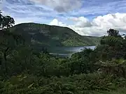 View of Lake Rotokākahi February 2018