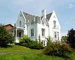 23 Round Hill Road, Northampton, MA.  Built 1860.  Gothic Revival.