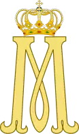 Monogram of Queen Marie of Romania