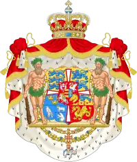 Royal coat of arms of Denmark (1903-1948)