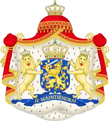 Coat of Arms of the Netherlands and the Dutch Monarch 1815-1907.