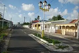 A road in Port-Louis