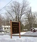 Rural, Wisconsin welcome sign