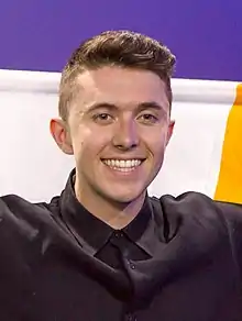 O'Shaughnessy at the Eurovision Song Contest 2018