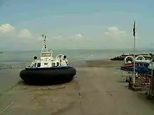 Ryde Hoverport is located across the railway line, with Hovertravel Hovercraft services running to Southsea in around 10 minutes.