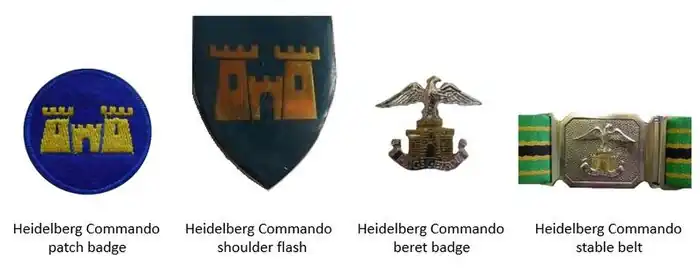 SADF era Heidelberg Commando insignia