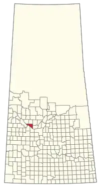 Location of the RM of Mayfield No. 406 in Saskatchewan