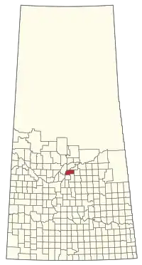 Location of the RM of St. Louis No. 431 in Saskatchewan