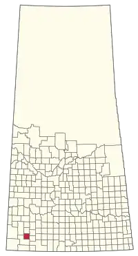 Location of the RM of Arlington No. 79 in Saskatchewan