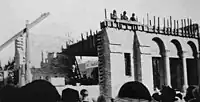 Building historic Sierra Madre Congregational Church in 1926 on Sierra Madre Blvd.