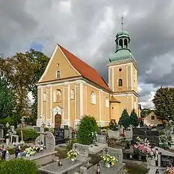 Church and cemetery