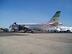 A Senegal Airlines Airbus A320-214 in 2010.