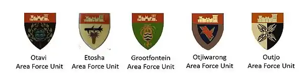 SWATF sector 30 Area Force Units