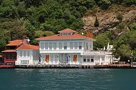 Sadrazam Kadri Paşa Yalısı in Kanlıca on the Bosphorus.