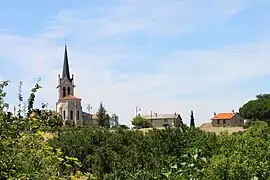 A general view of Saint-Bardoux