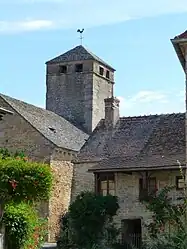 The church in Saint-Clément-sur-Guye