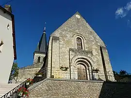 The church in Saint-Léger-de-Montbrillais