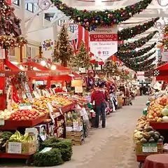 Market at Christmas