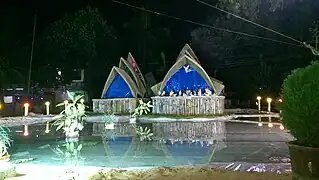 Sydney Opera House, Australia as the model of Christmas Crib 2014