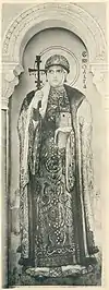 Icon of Saint Olga, later destroyed by the Bolsheviks