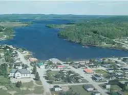 Sainte-Anne-du-Lac and Lake Tapani