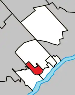 Location within Thérèse-De Blainville RCM.