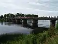 Bridge over Salaca river