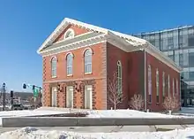 New law library converted from a Baptist church (1806)