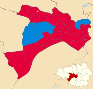 2018 results map