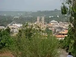 Saltpond skyline and Town centre