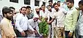 S.D.M, Tanda, Ambedkar Nagar and people of Hanswar with new plant.