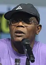 Samuel L. Jackson at San Diego Comic-Con in 2018