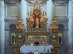 Relics of St. Lucia