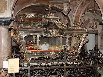 Relics of Saint Julius of Aegina (Julius of Novara).