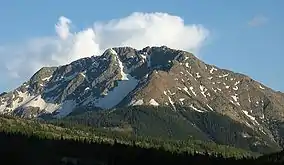 Mountains in San Juan National Forest.