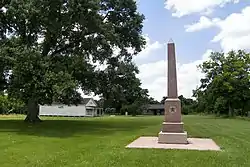 Commemorative Obelisk at San Felipe de Austin State Historic Site