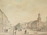 Sankt Annæ Plads, watercolour