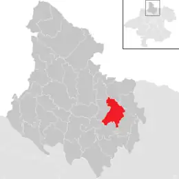 Location in the district