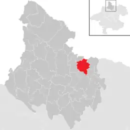 Location in the district